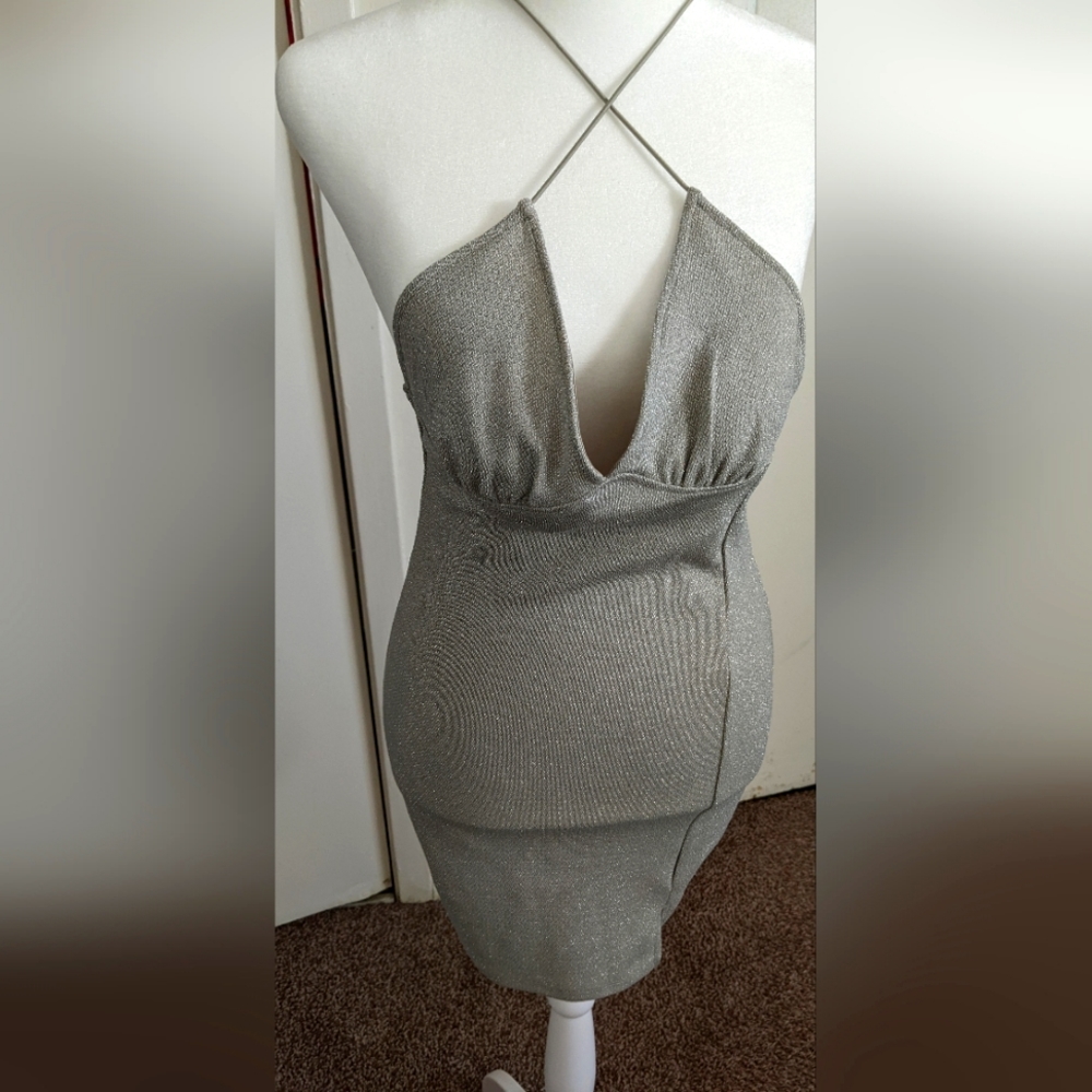 Gray sparkly dress ✨